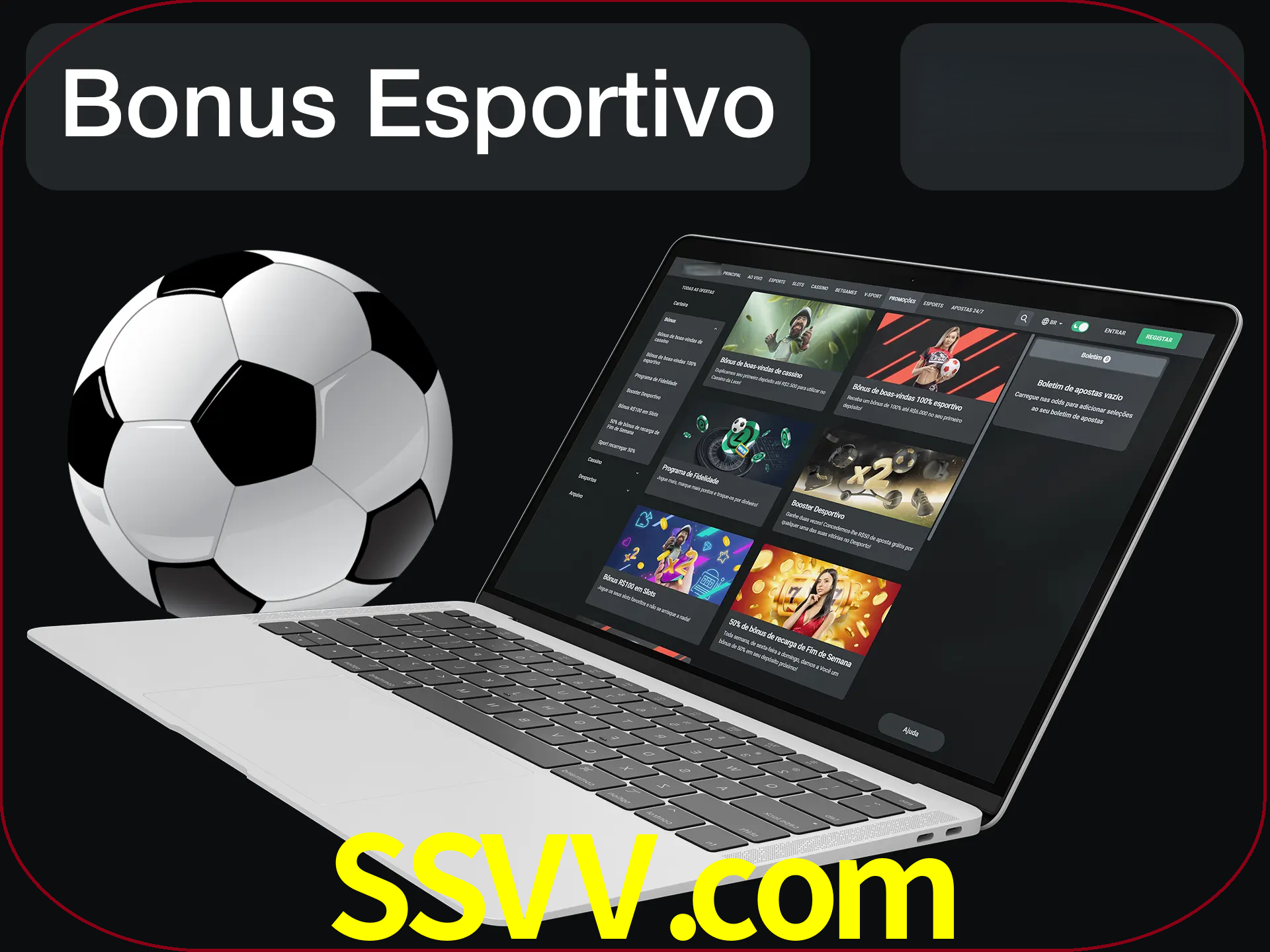 Antes de começar a apostar, use o bônus esportivo.